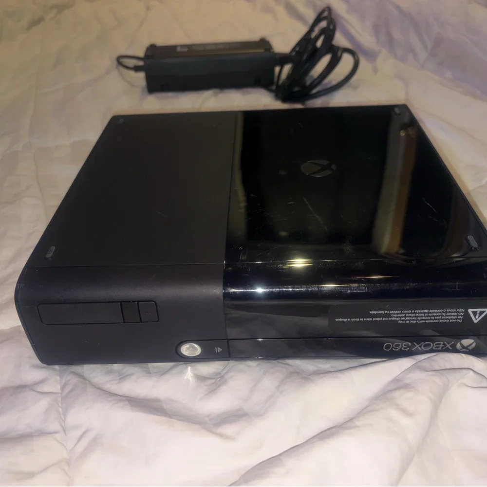 360 Black Console Bundle with Controllers and Games